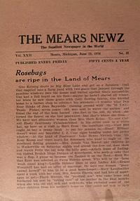 Page 1 of Rosebugs are ripe in the Land of Mears