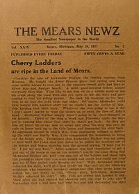 Page 1 of Cherry Ladders are ripe in the Land of Mears