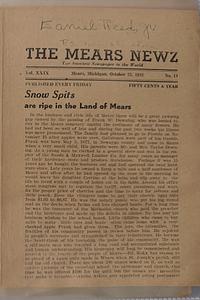 Page 1 of Snow Spits are ripe in the Land of Mears