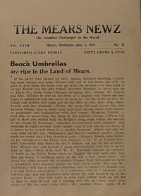 Page 1 of Beach Umbrellas are ripe in the Land of Mears .