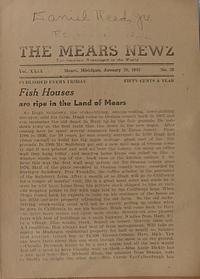 Page 1 of Fish Houses are ripe in the Land of Mears