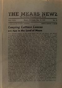 Page 1 of Leaping Lettuce Leaves are ripe in the Land of Mears