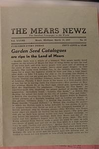 Page 1 of Garden Seed Catalogues are ripe in the Land of Mears