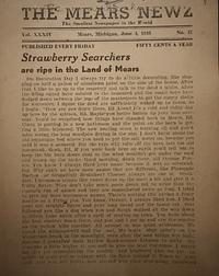 Page 1 of Strawberry Searchers are ripe in the Land of Mears