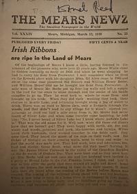 Page 1 of Irish Ribbons . are ripe in the Land of Mears