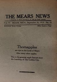 Page 1 of Thornapples are ripe in the Land of Mears