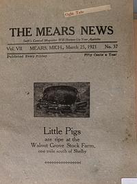 Page 1 of Little Pigs are ripe at the Walnut Grove Stock Farm